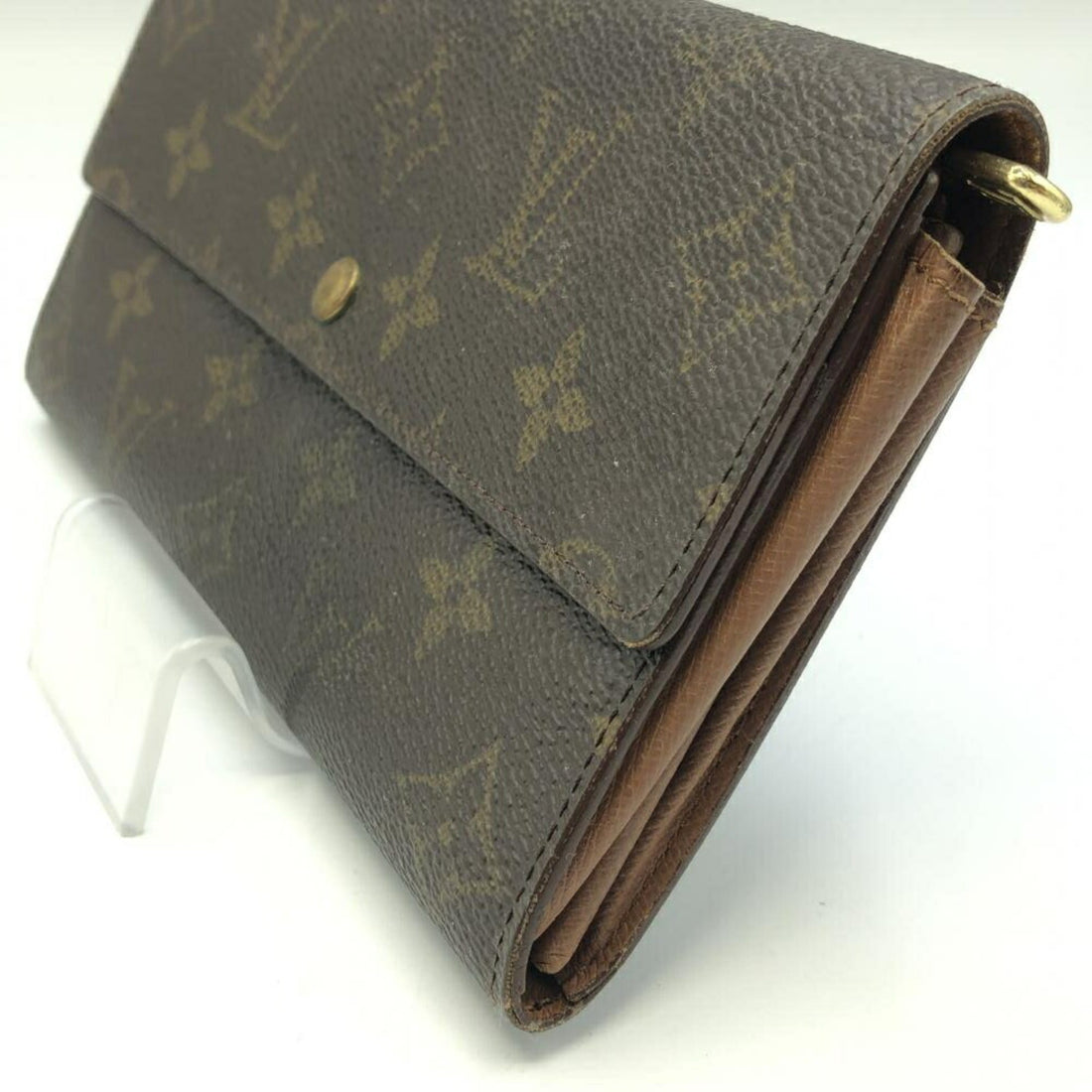 LOUIS VUITTON pochette portomone credit long wallet