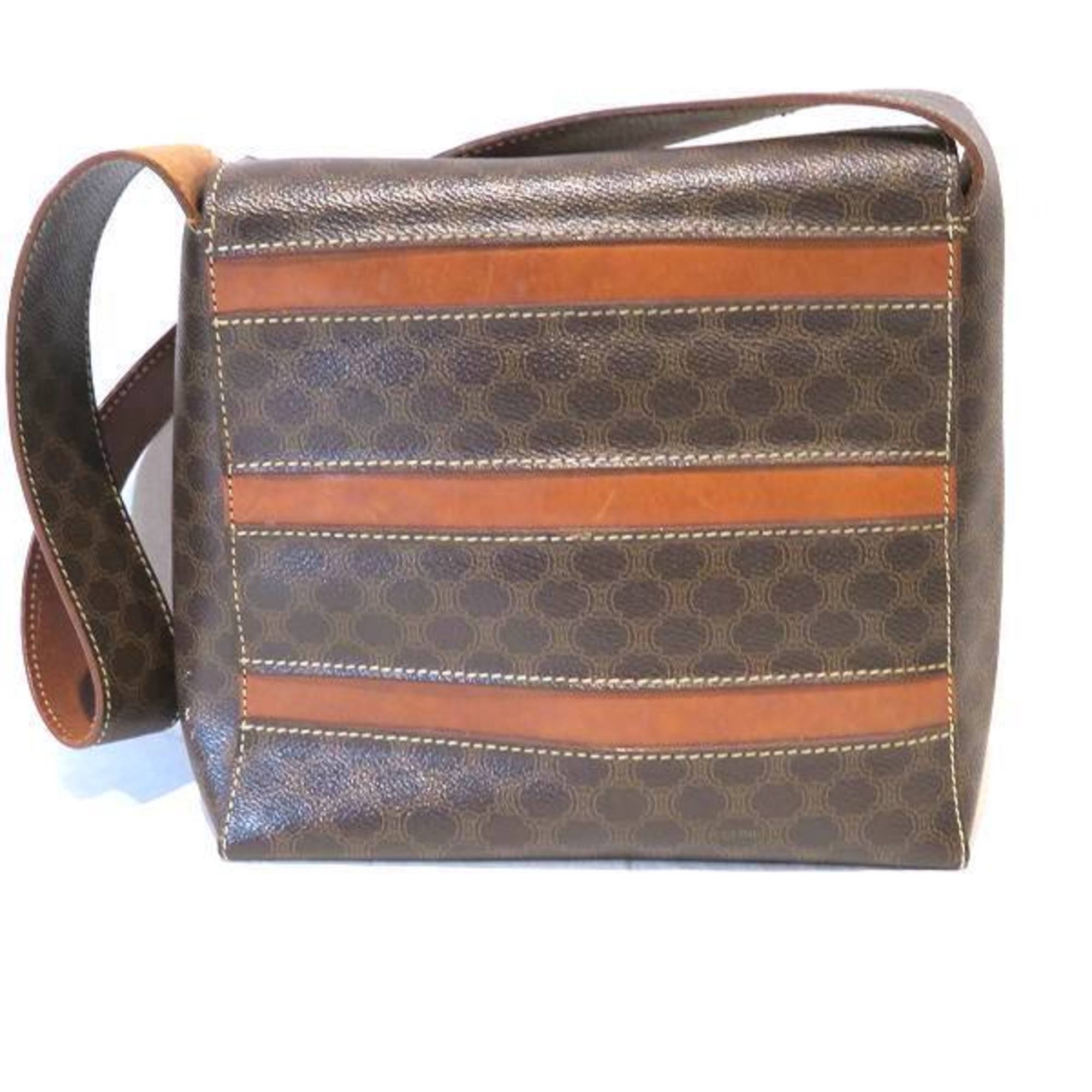 Celine Macadam MC96 brown bag shoulder ladies