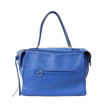 Celine Shoulder Bag Blue Ladies Leather