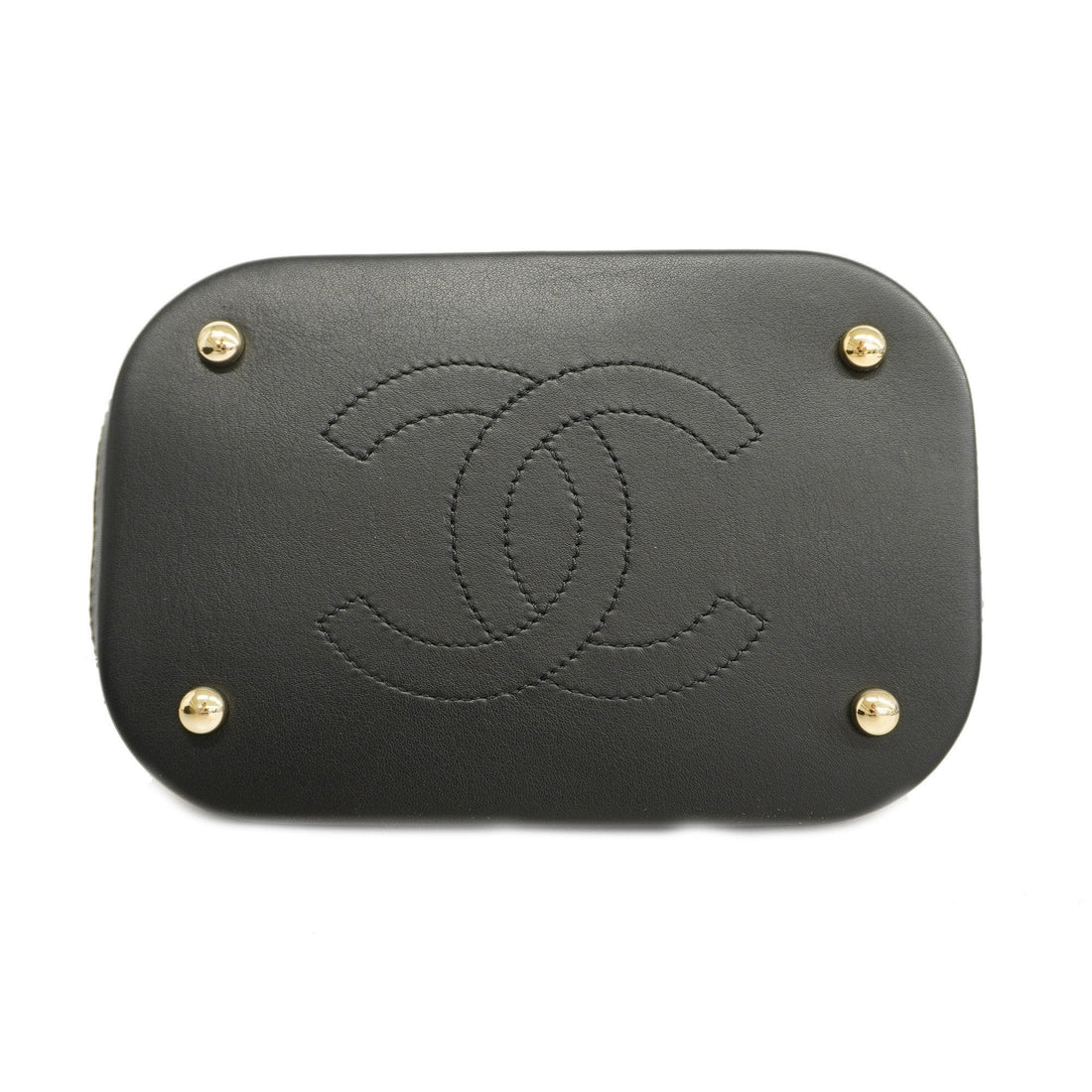 Chanel Matelasse Chain Shoulder Women's Leather Shoulder Bag Black