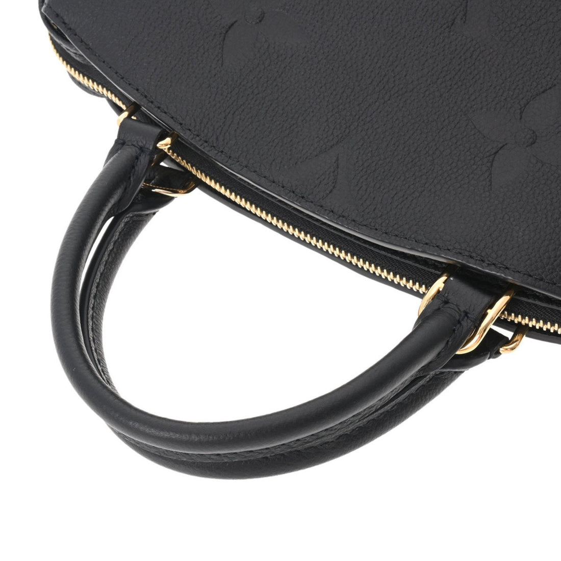 LOUIS VUITTON Monogram Emplant Petit Palais PM Noir M58916 Women's Bag