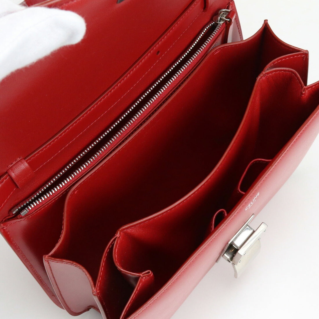 Celine Classic Medium Shoulder 192523 Bag Leather Ladies