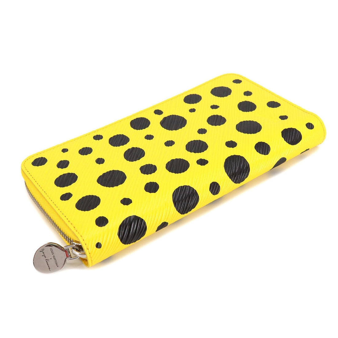 LOUIS VUITTON Epi Infinity Dot LVxYK Zippy Wallet Round Zipper Long Leather Jaune M81960 RFID