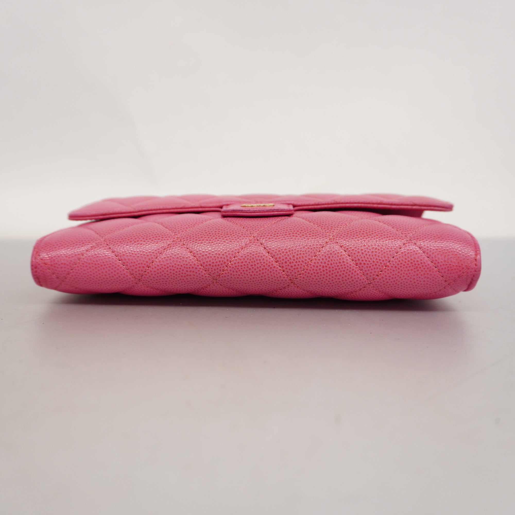 ChanelAuth  Matelasse Gold Hardware Women's Caviar Leather Caviar Leather