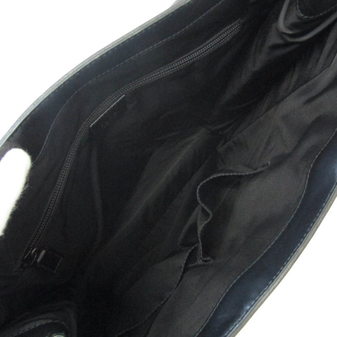 GUCCI GG Supreme 322072 Men's Coated Canvas Handbag,Tote Bag Black,Dark Gray