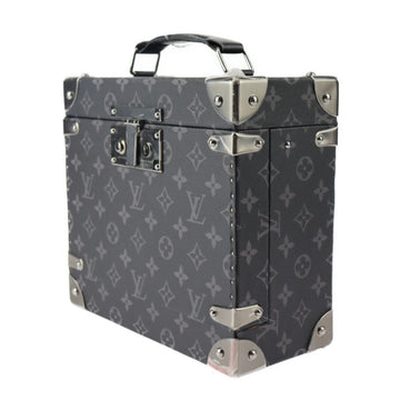 LOUIS VUITTON Fragrance Box Other Bag M20078 Monogram Eclipse Leather Black Silver Hardware Trunk Vanity
