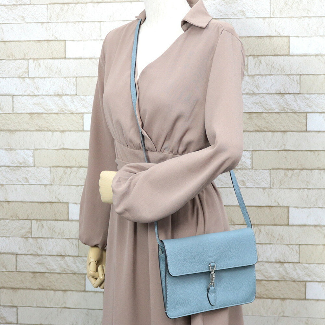 Gucci Shoulder Bag Blue Unisex