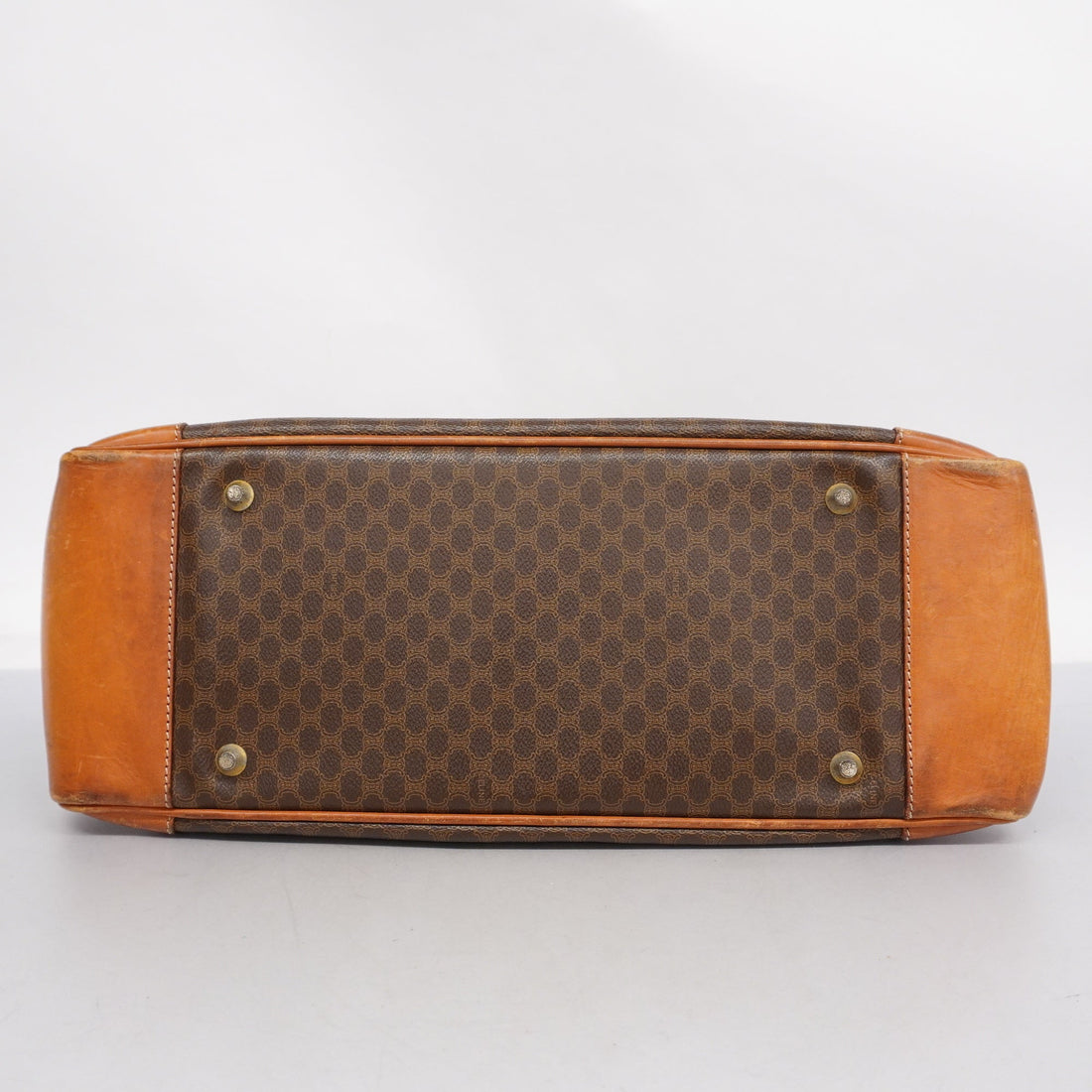 Celine  Macadam Handbag Women's PVC Handbag Brown