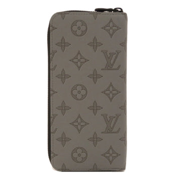 LOUIS VUITTON M81384 Zippy Vertical Monogram Shadow Long Wallet Canvas Men's