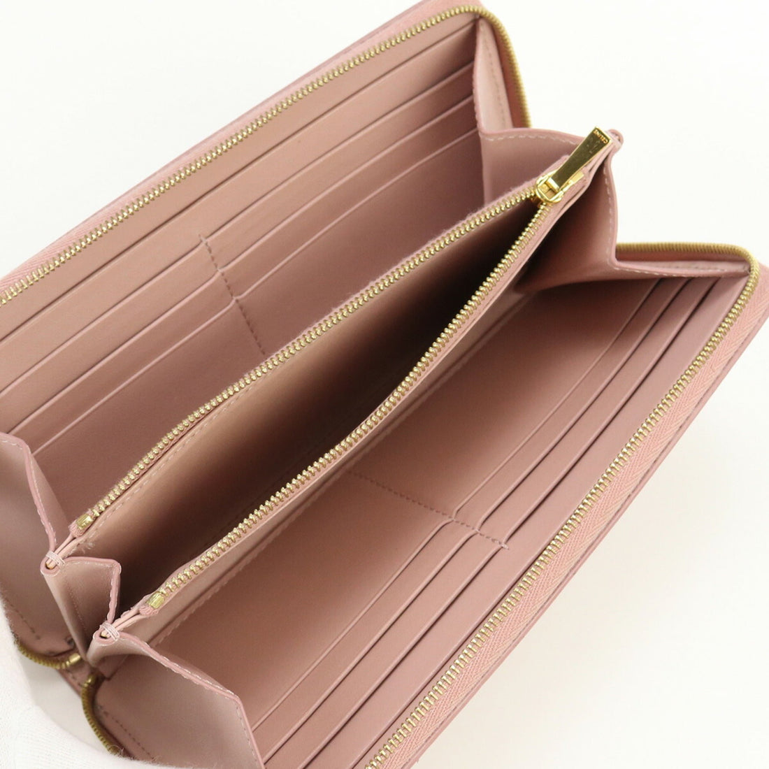 Celine Large Zipped 10B553BEL Long Wallet Round Leather Ladies