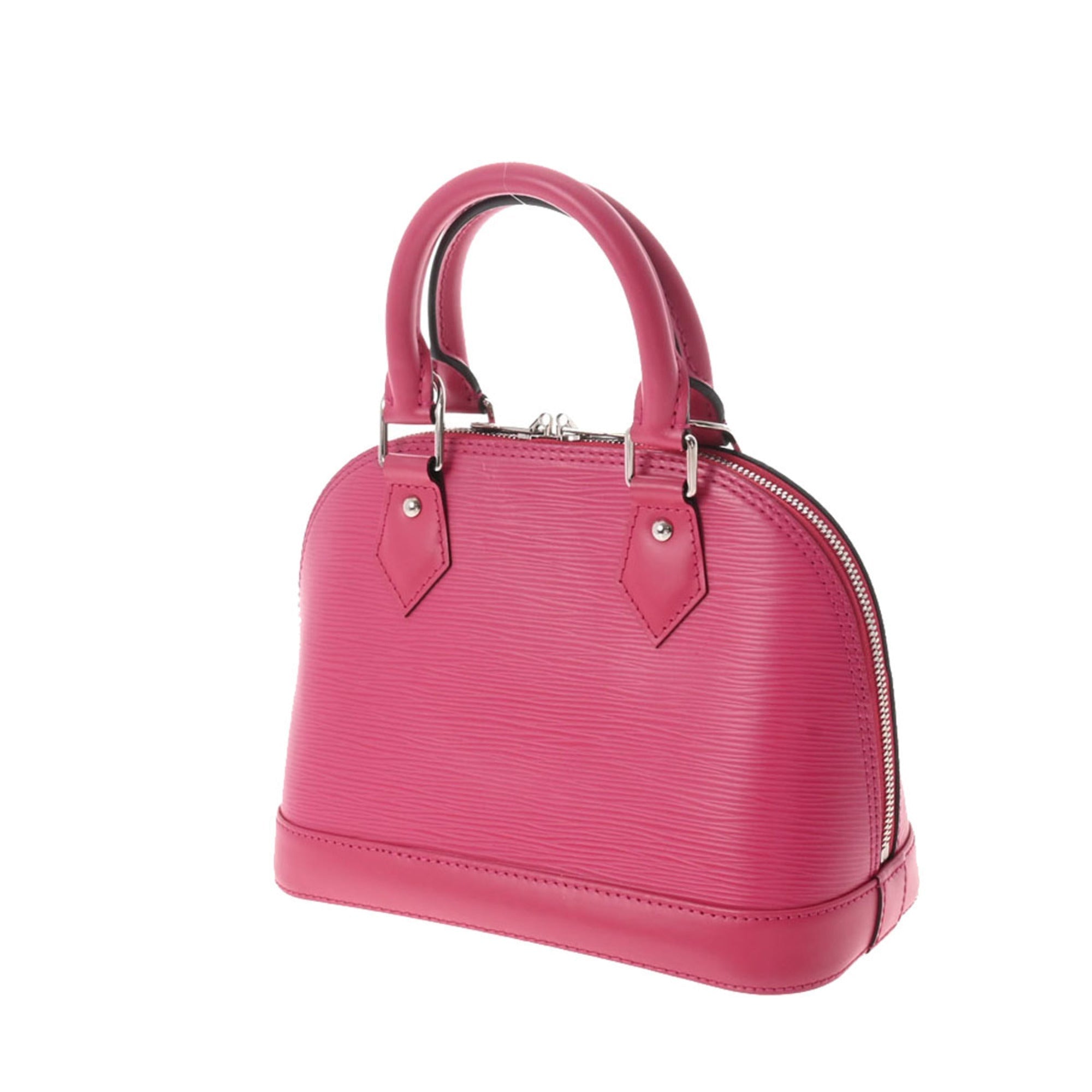 LOUIS VUITTON Epi Alma BB Hot Pink M42048 Women's Leather Handbag