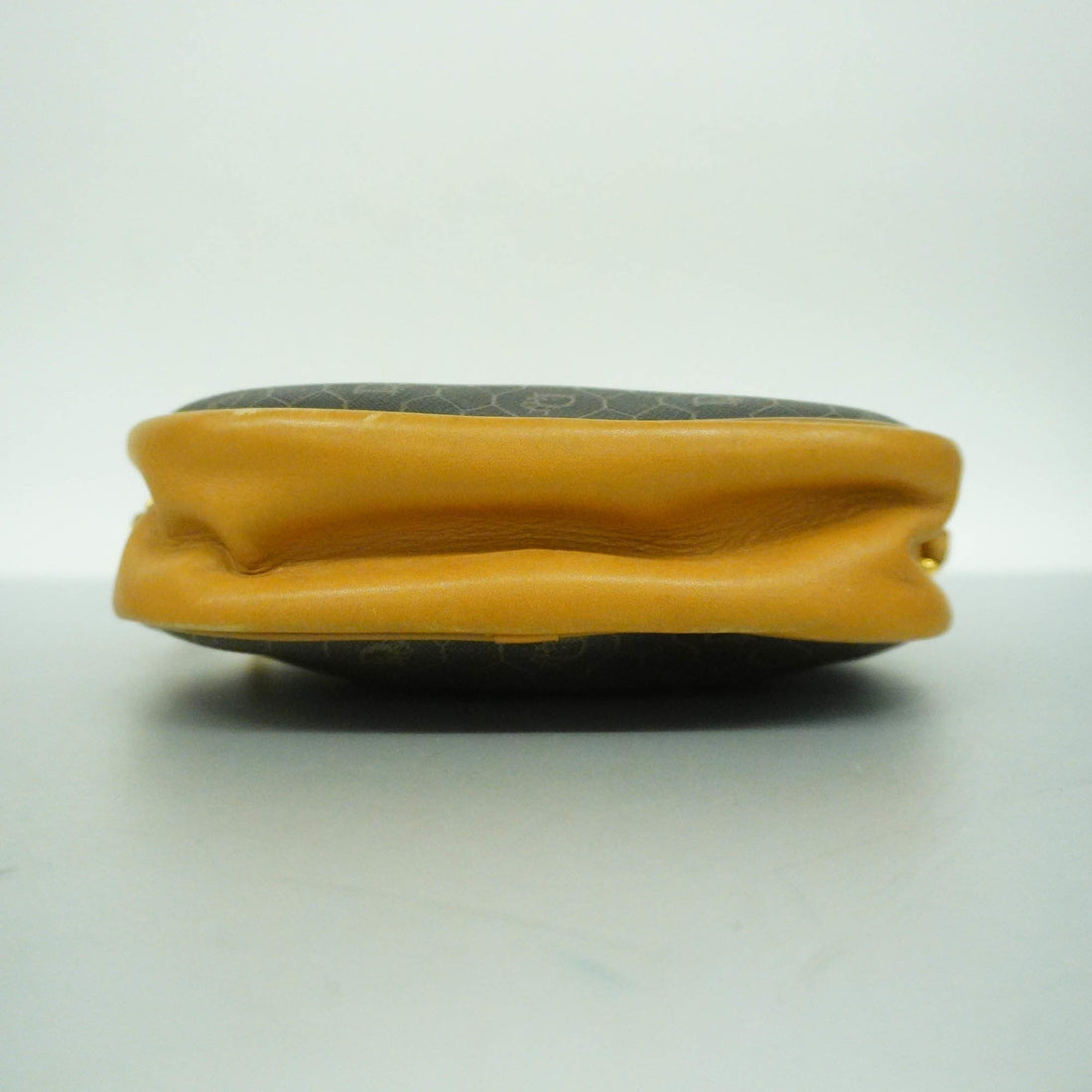 CHRISTIAN DIOR  Honeycomb Women's PVC,Leather Shoulder Bag Black,Brown