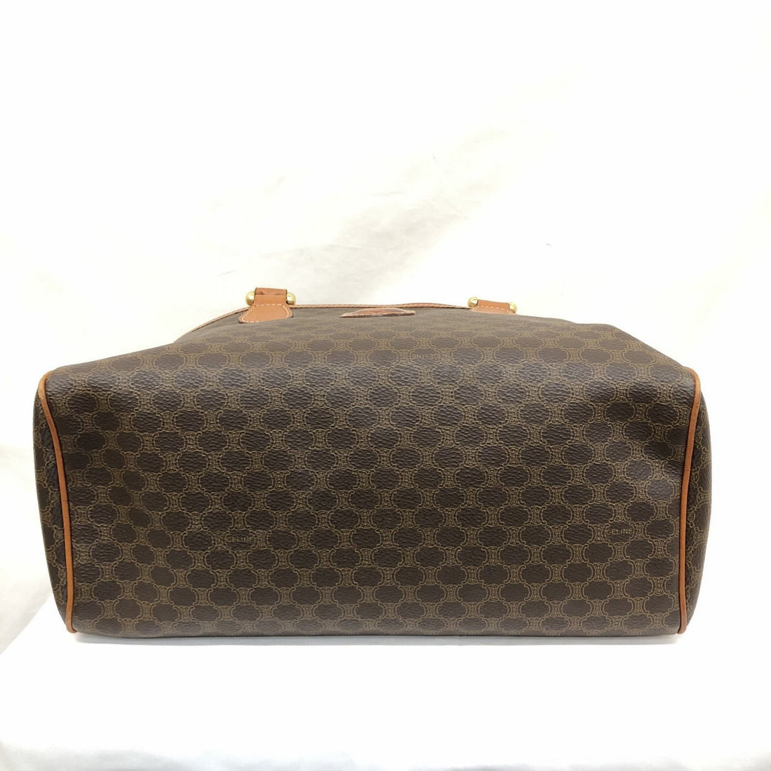 Celine Handbag Mini Boston Bag Macadam Brown Made in Italy Women's Men's IT05WU7V6IUS RLV2483M