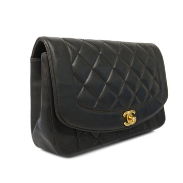 Chanel Matelasse Diana Flap Single Chain Lambskin Diana Flap Single Chain W
