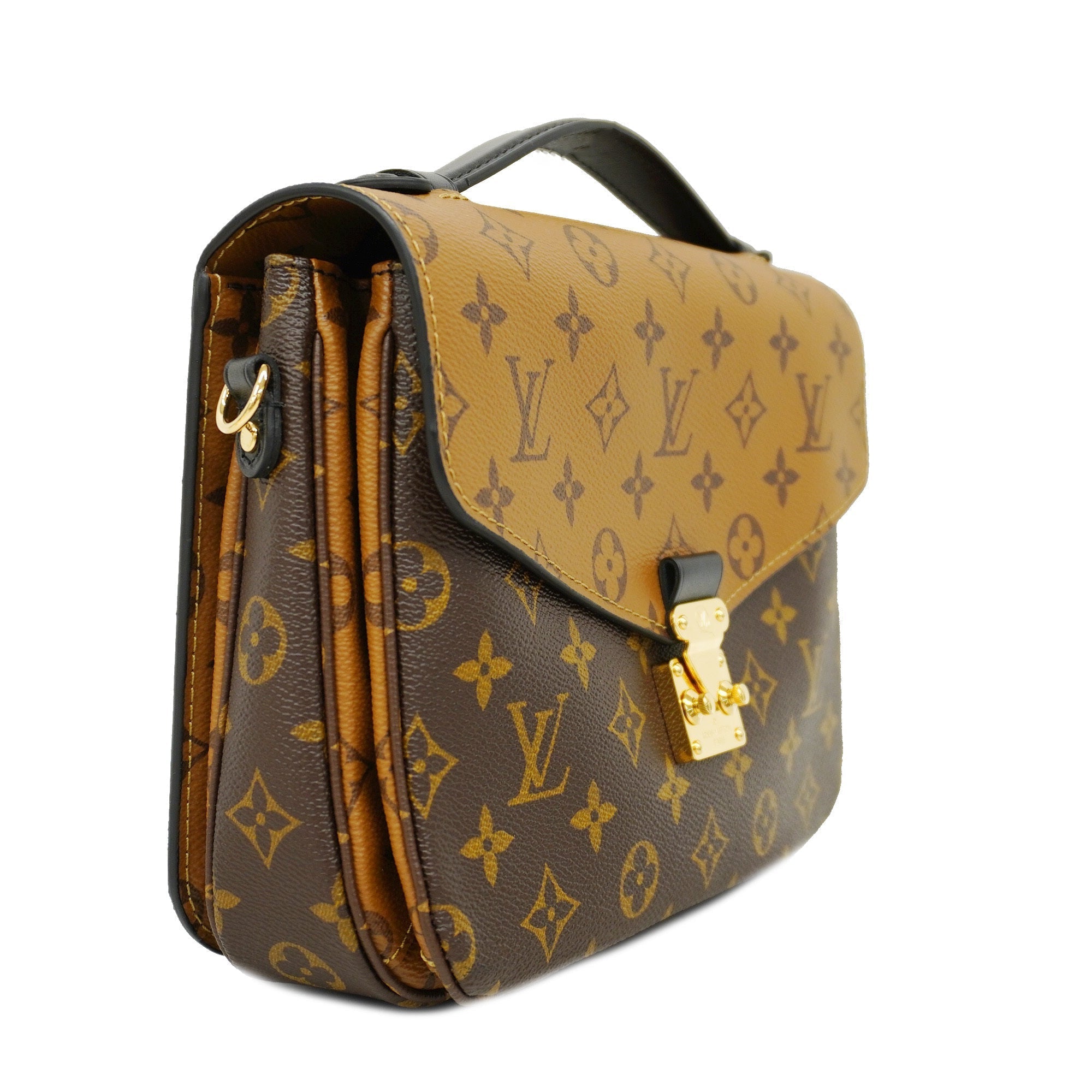 LOUIS VUITTONAuth Monogram Reverse 2way Bag Pochette Metis MM M44876