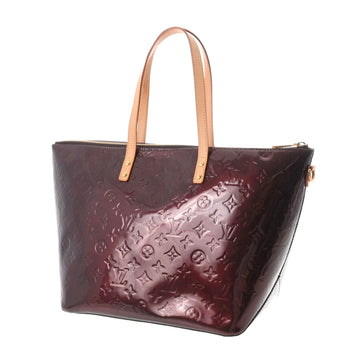 LOUIS VUITTON Vernis Bellevue GM Amaranto M93589 Ladies Monogram Tote Bag