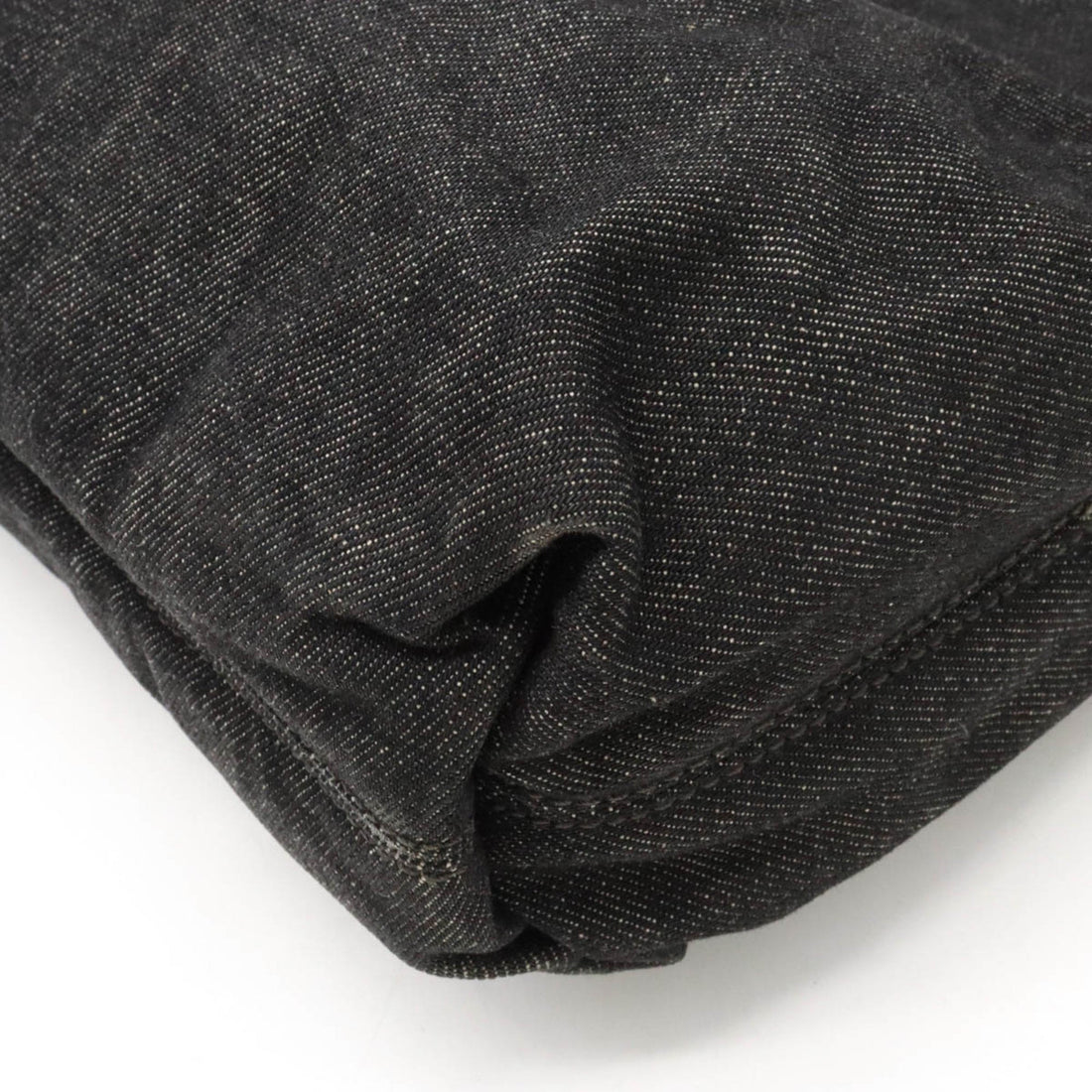 Chanel Cocomark Tote Bag Shoulder Leather Black Dark Brown