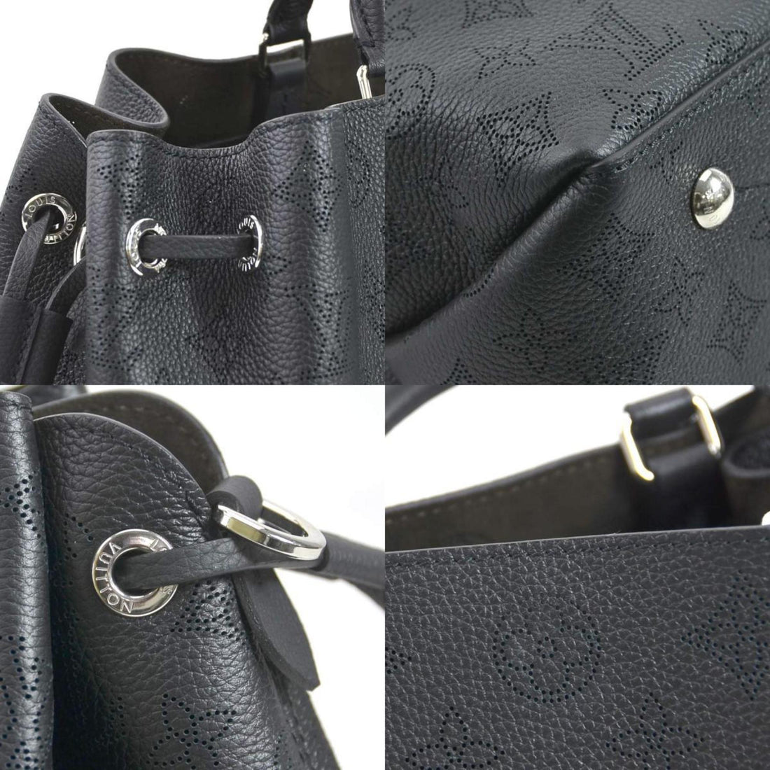 LOUIS VUITTON Handbag Mahina Bella Tote Monogram Noir Ladies M59200 99530f