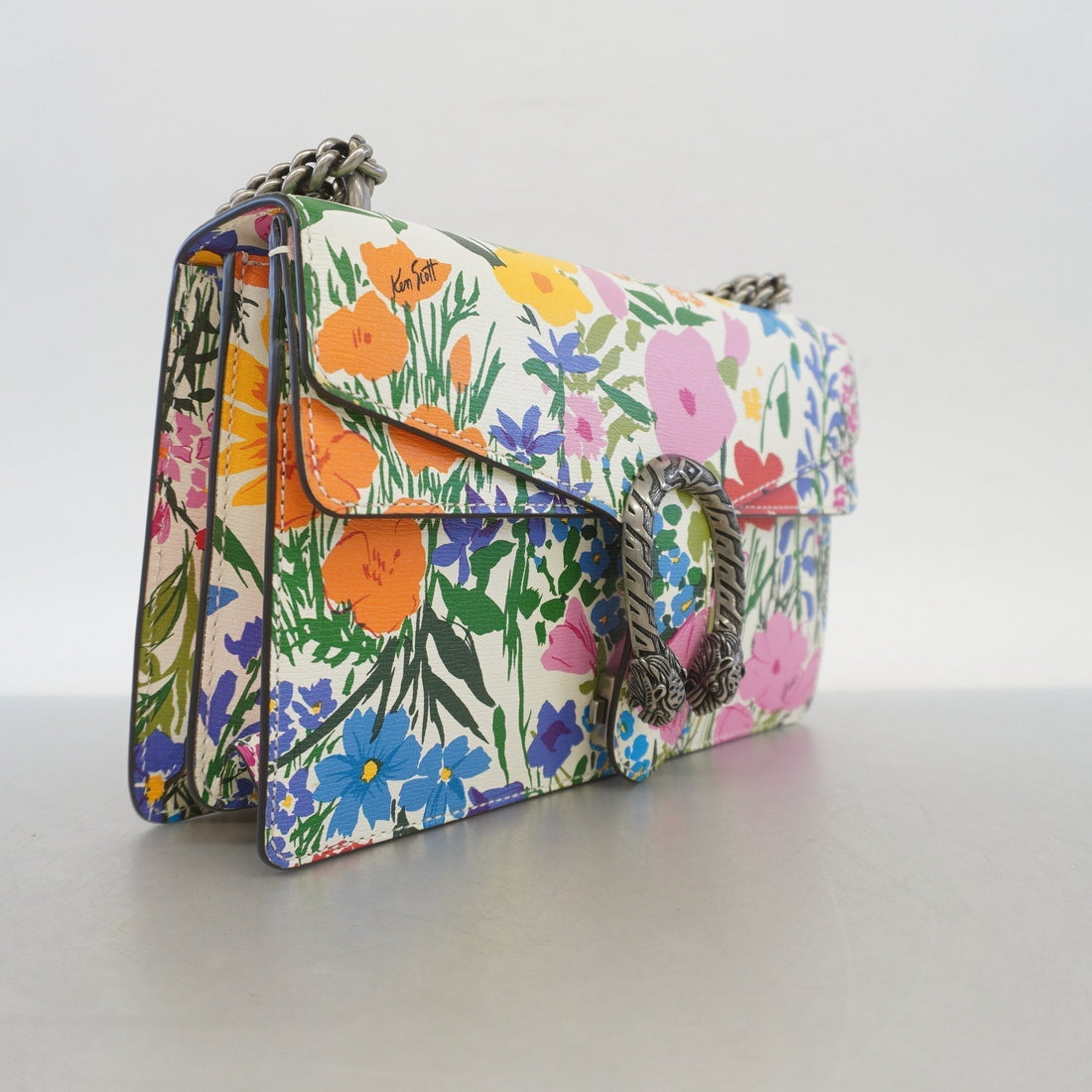 Gucci Dionysus 400249 Women's Leather Shoulder Bag Multi-color