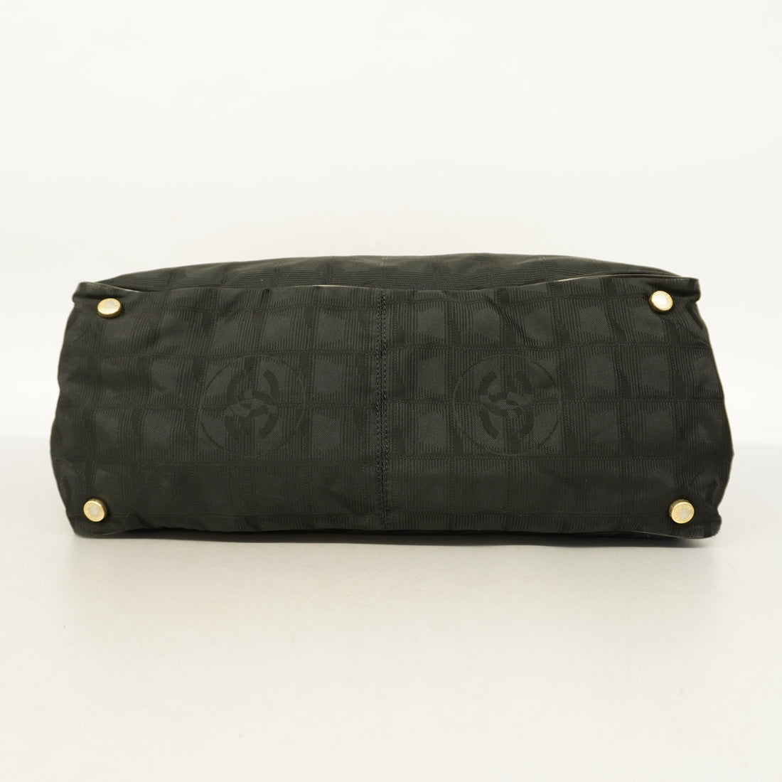 CHANEL   New Travel Line Tote Bag Women's Nylon Tote Bag Black