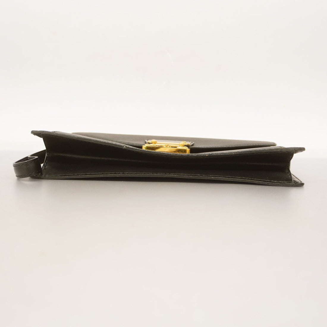 LOUIS VUITTONAuth Epi Serie Dragonne M52612 Unisex Clutch Bag Noir