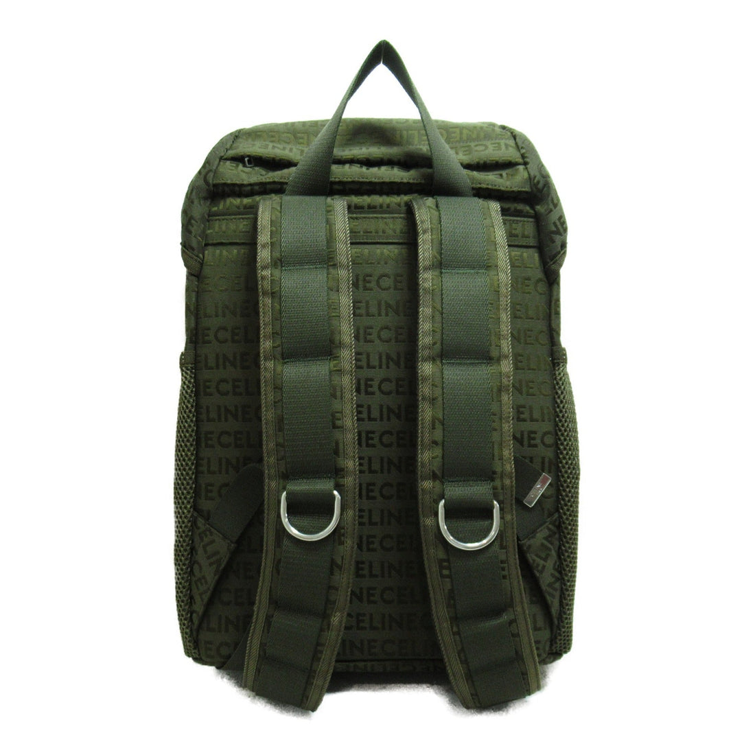 Celine Medium Tracking Backpack Khaki Nylon 1984615KH