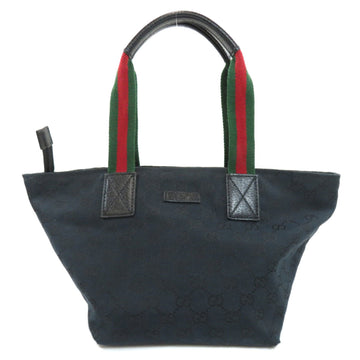 Gucci 131228 GG Sherry Line Handbag Canvas Ladies GUCCI