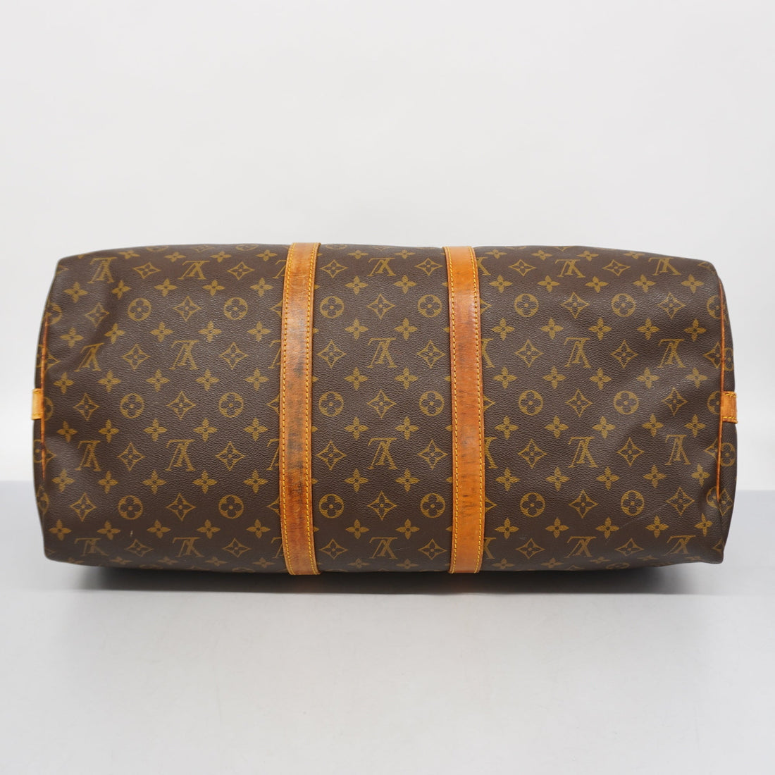 LOUIS VUITTONAuth Monogram Keepall Bandouliere 55 M41414 Boston Bag