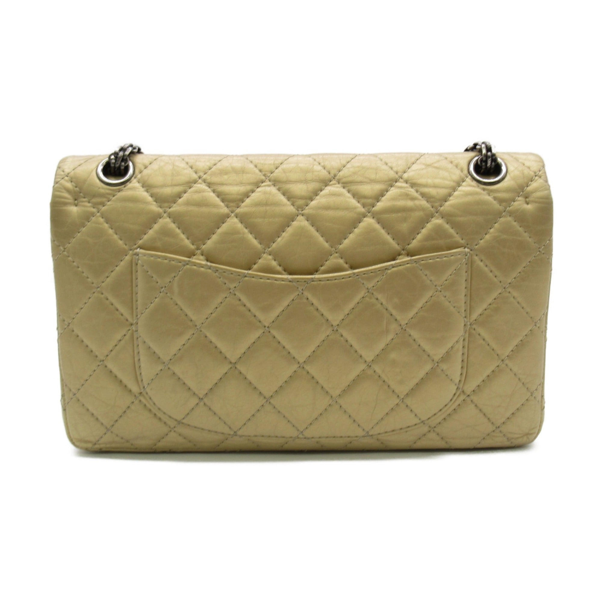 CHANEL 2.55ChainShoulder Bag Gold Calfskin [cowhide]