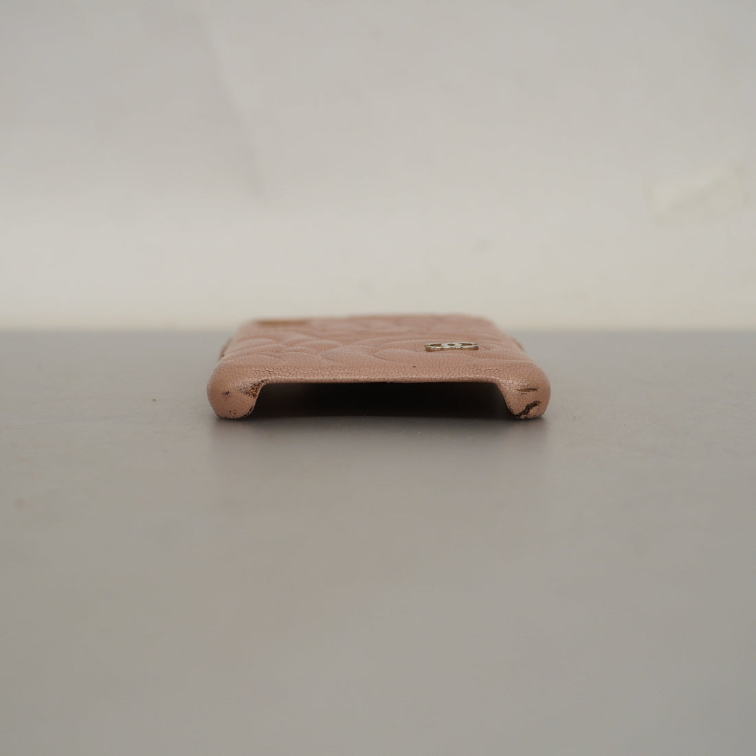 CHANEL   Women's Bag Accessory Smartphone case Camellia pink beige