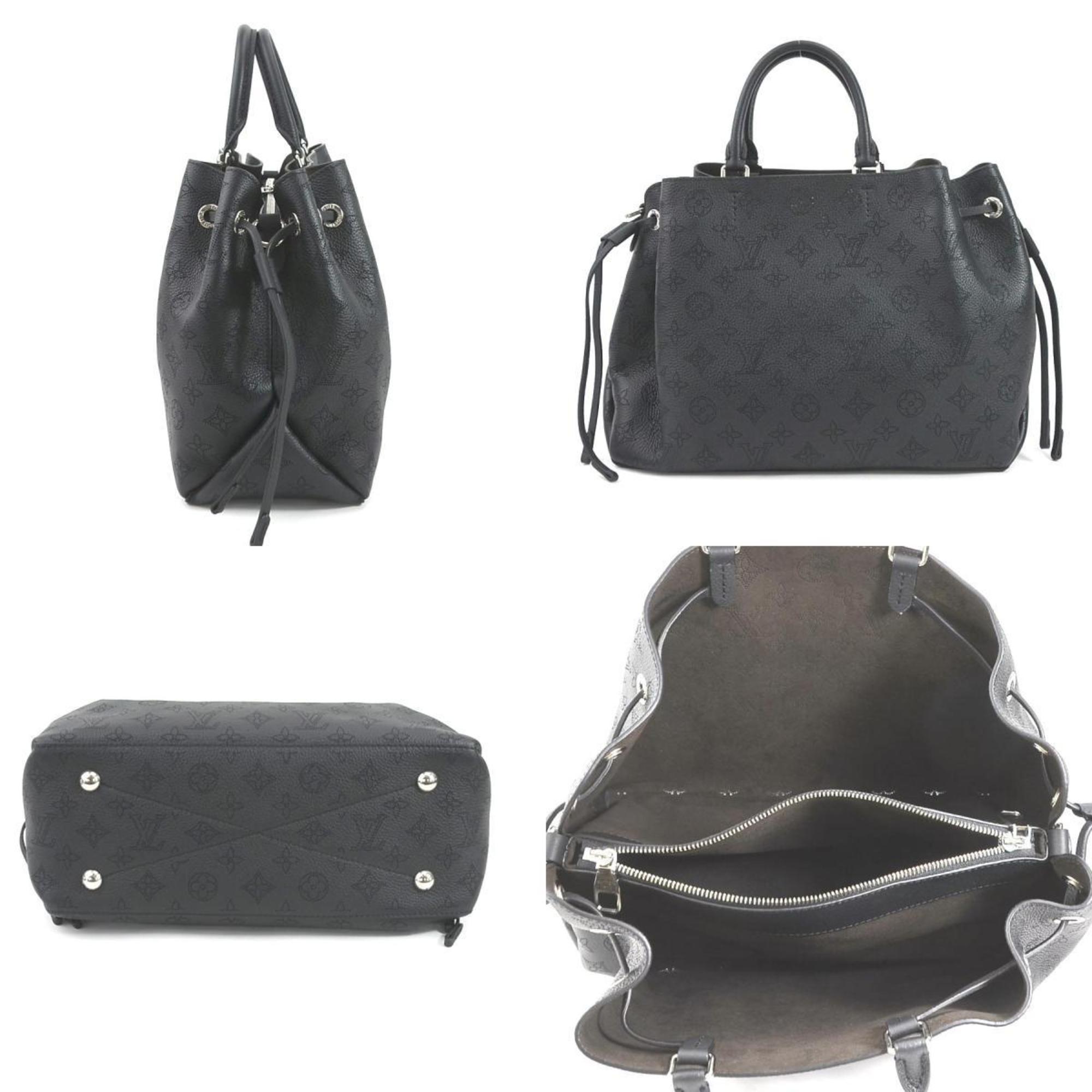 LOUIS VUITTON Handbag Mahina Bella Tote Monogram Noir Ladies M59200 99530f