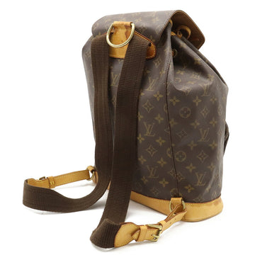 LOUIS VUITTON Monogram Montsuri GM Rucksack Shoulder Bag Pack M51135