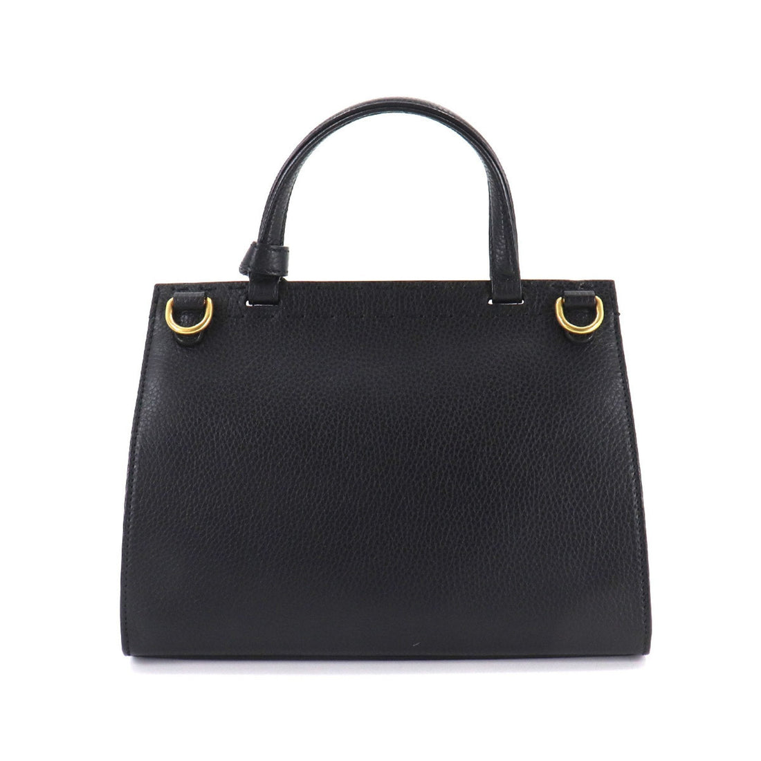 Gucci GG Marmont 2way hand shoulder bag leather black 442622 Bag