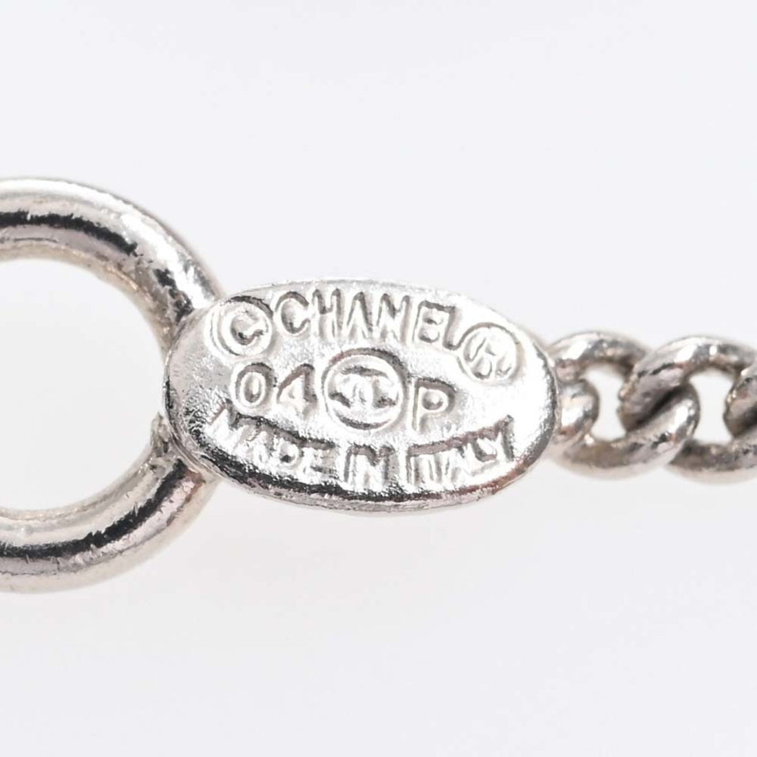 Chanel Clover Motif Coco Mark Chain Bracelet Pink Ladies