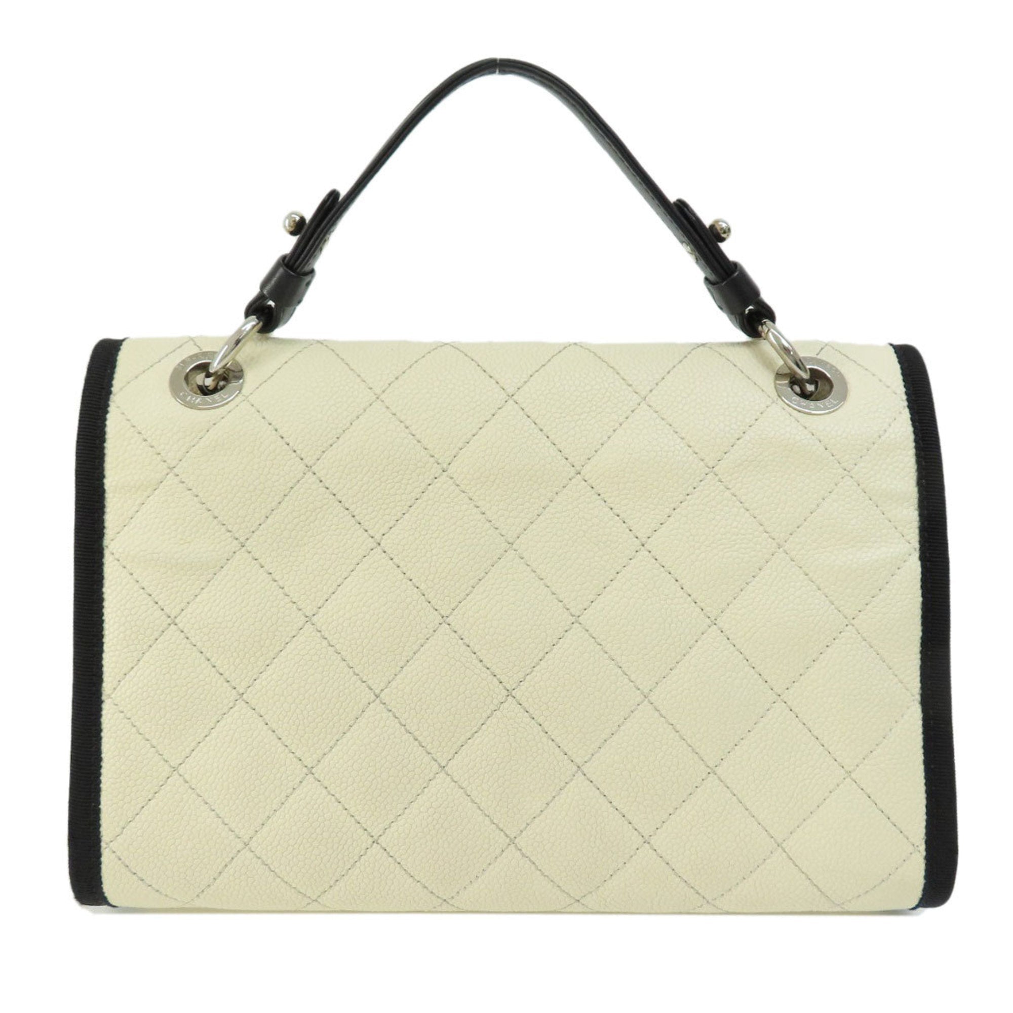 Chanel Matelasse Shoulder Bag Caviar Skin Women's