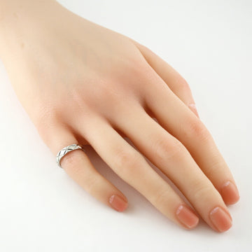 Chanel Matelasse Ring No. 4 Pt950 Platinum Women's