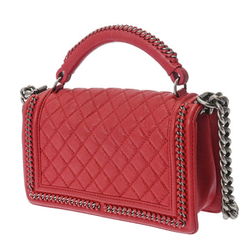 Chanel Boy  Men,Women HandBag Black,Red Color,White