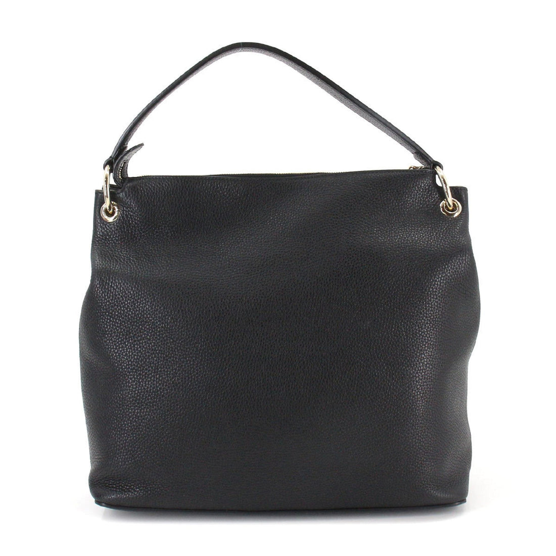 Gucci Soho 2way Shoulder Bag Leather Black 536194 Gold Hardware SOHO