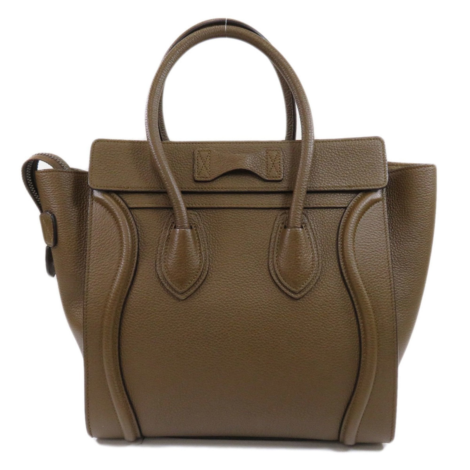 Celine Luggage Micro Handbag Calf Ladies