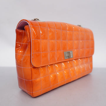 CHANEL   2.55 Chocolate Bar W Chain Women's Leather Shoulder Bag Pink