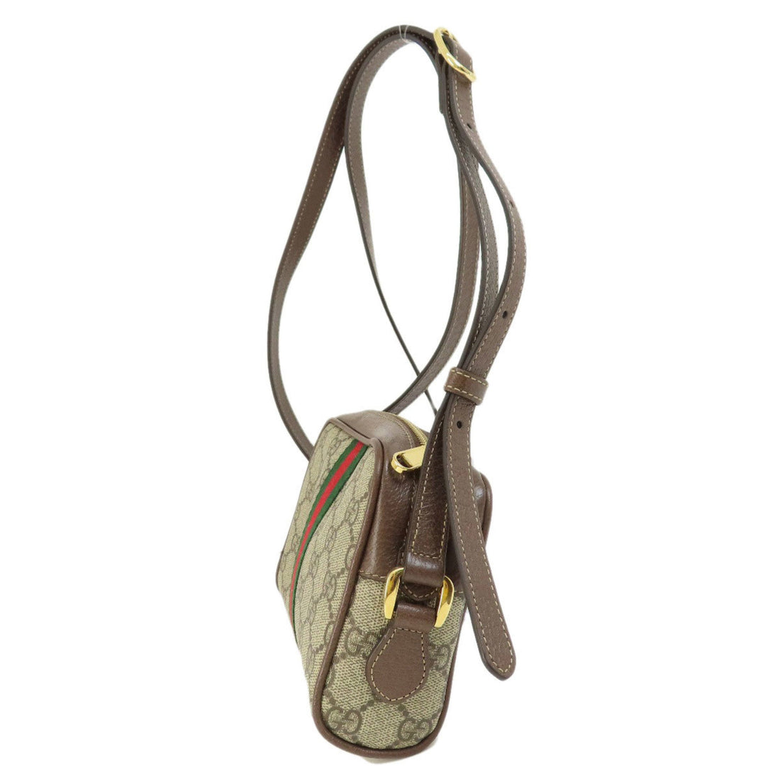 GUCCI 517350 Ophidia GG Supreme Bag Shoulder PVC Women's