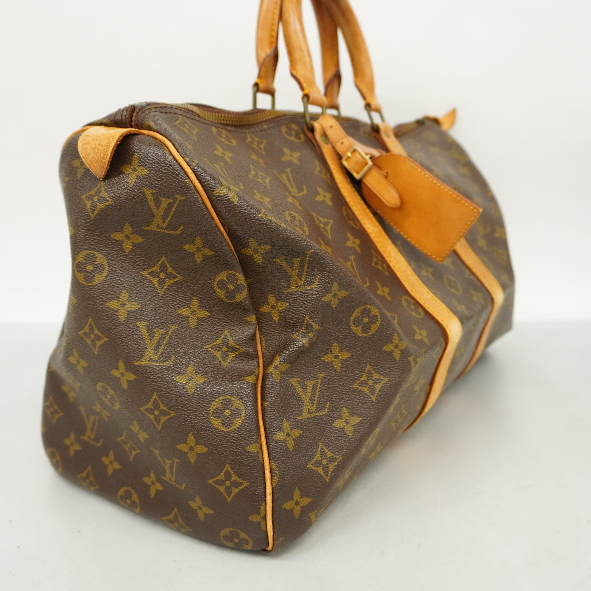 LOUIS VUITTONAuth Monogram Keepol 45 M41428 Unisex Boston Bag