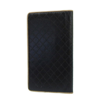 Chanel Leather Cocomark Notebook Cover Black Ladies