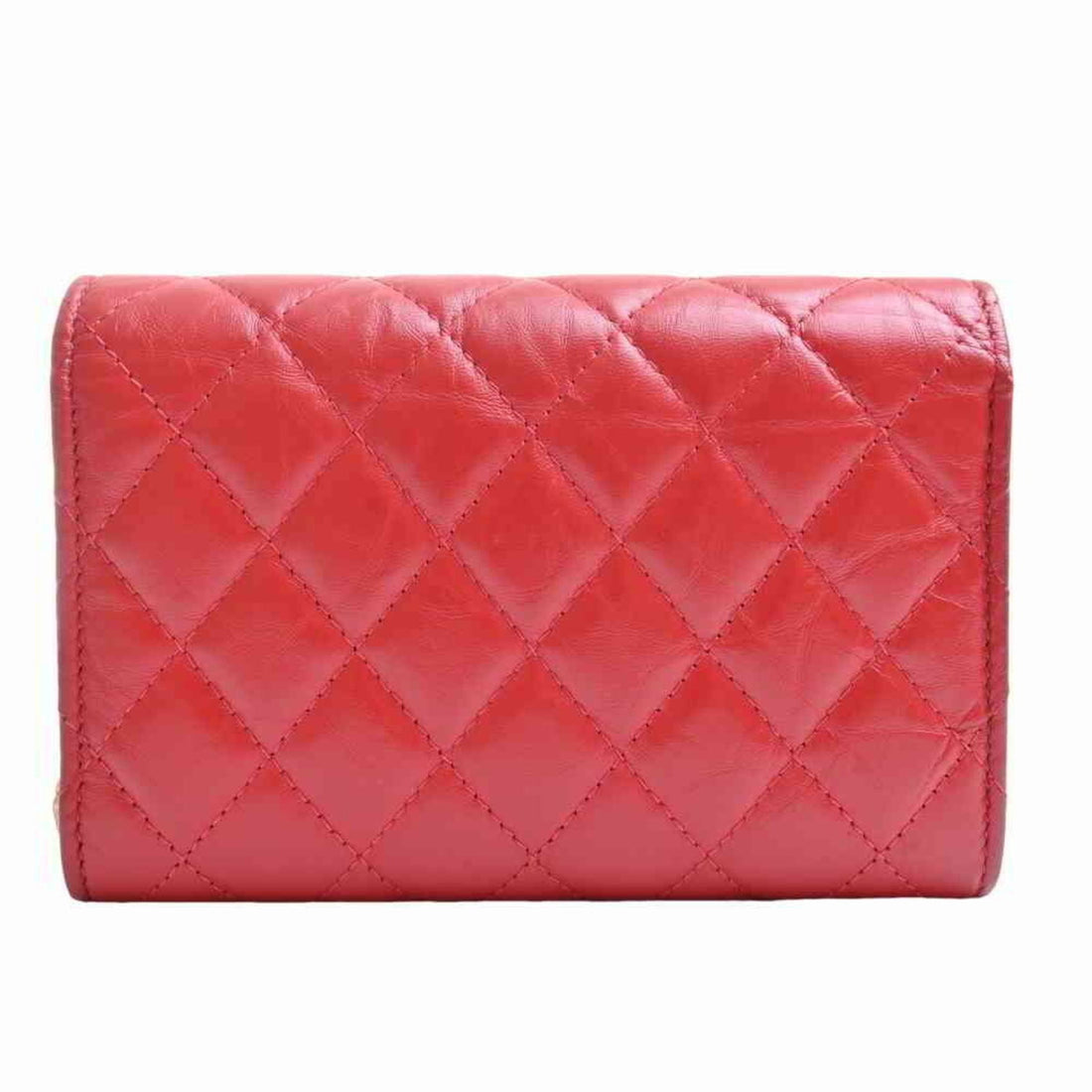 Chanel 2.55 leather - matelasse chain shoulder bag red