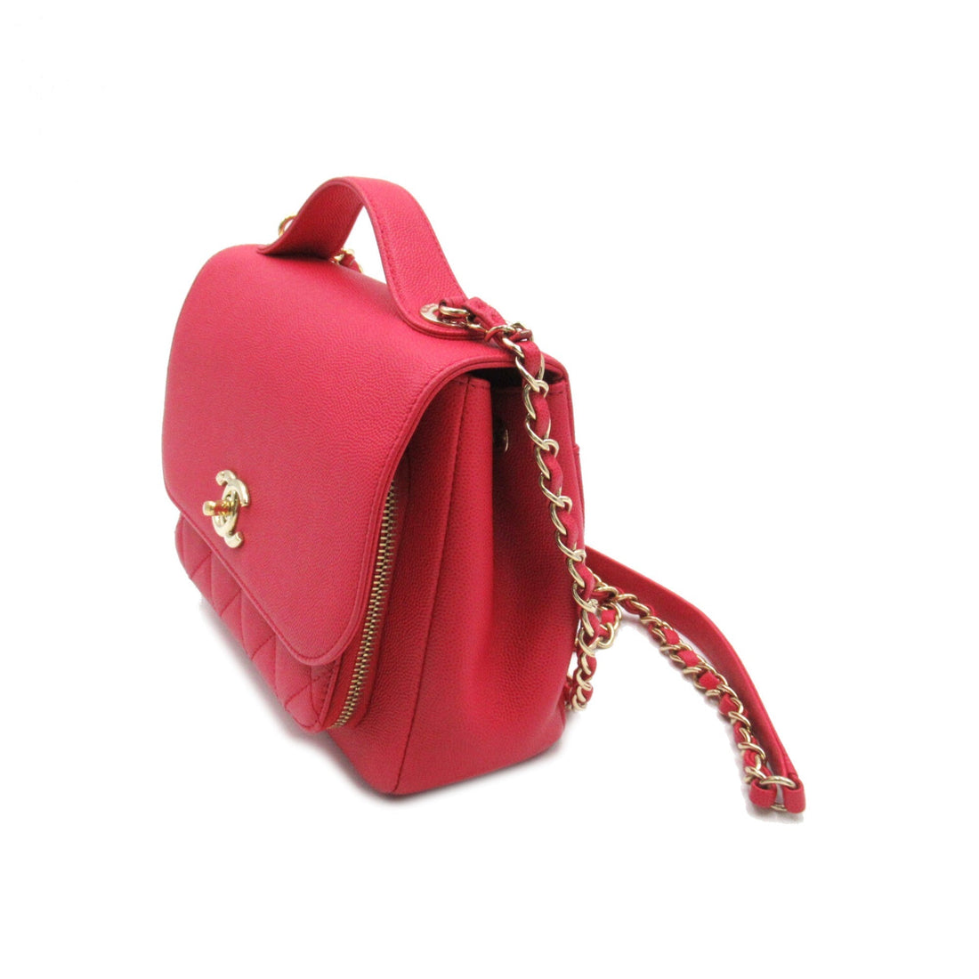 CHANEL Affinity Matelasse ChainShoulder Pink Caviar Skin [Grained Calf]