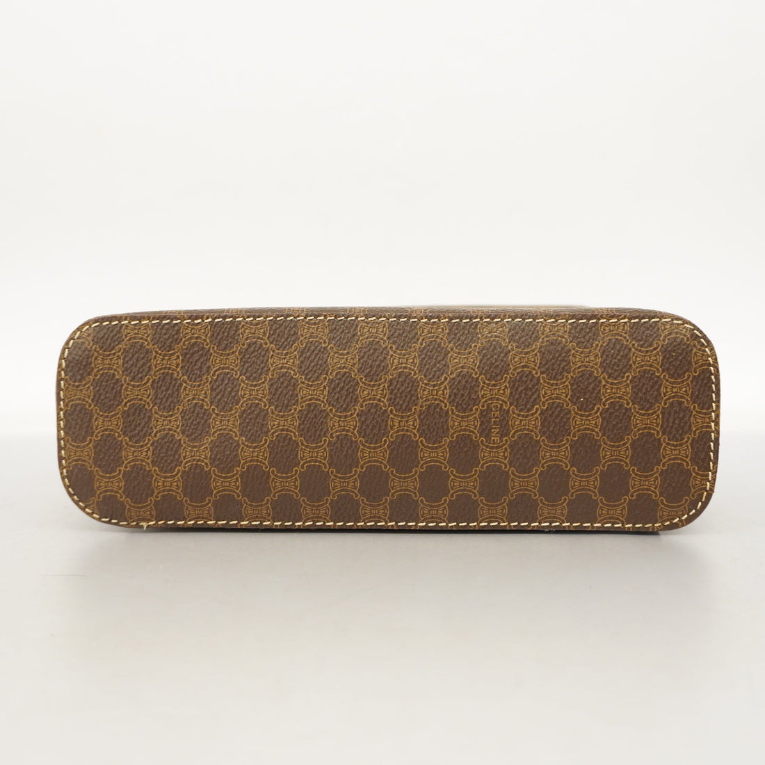 Celine  Macadam Vanity Bag Women's PVC Vanity Bag Brown