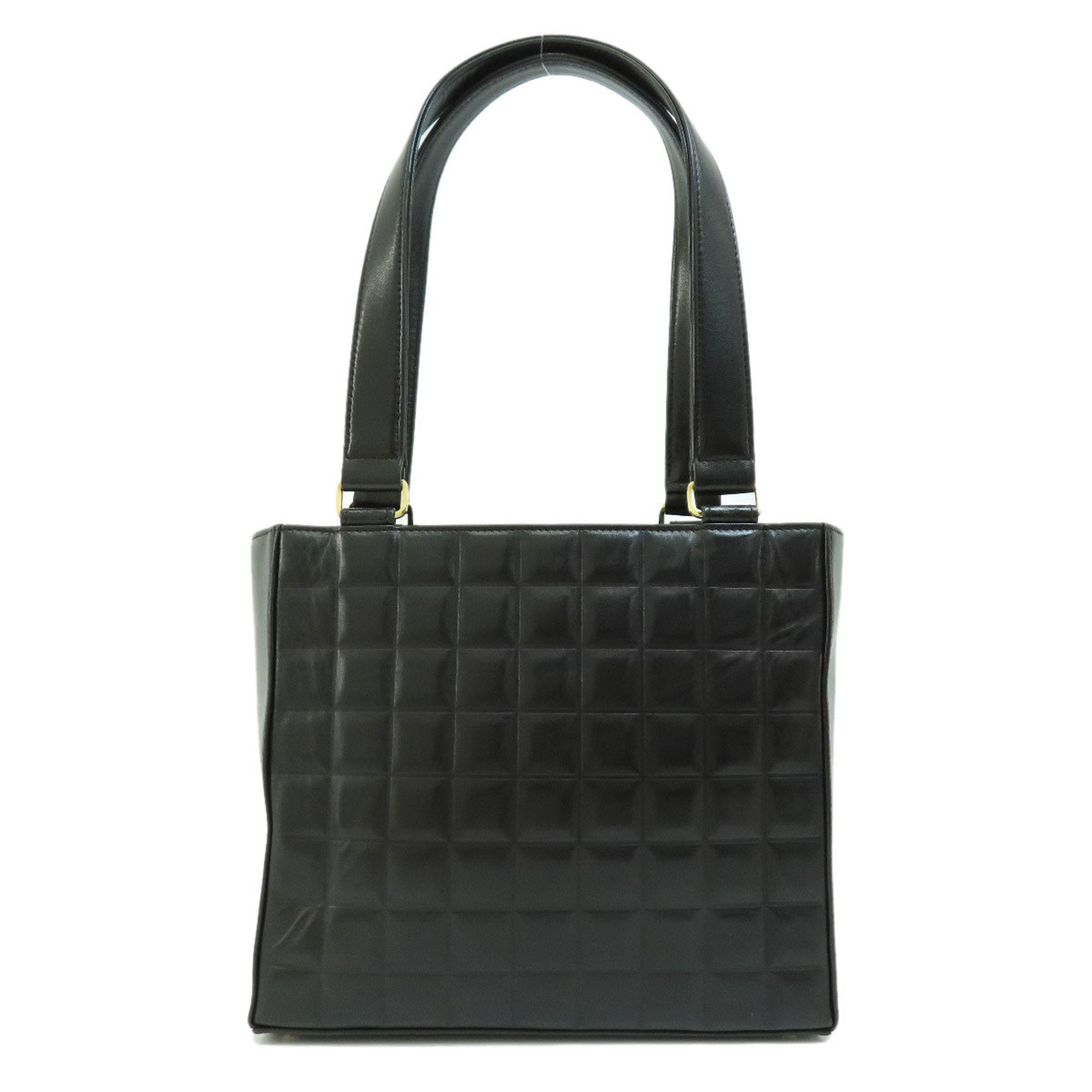 Chanel Chocolate Bar HandBag Leather Women's