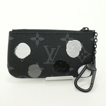 LOUIS VUITTON Yayoi Kusama Collaboration Coin Case Key Pouch Black Dot Pattern