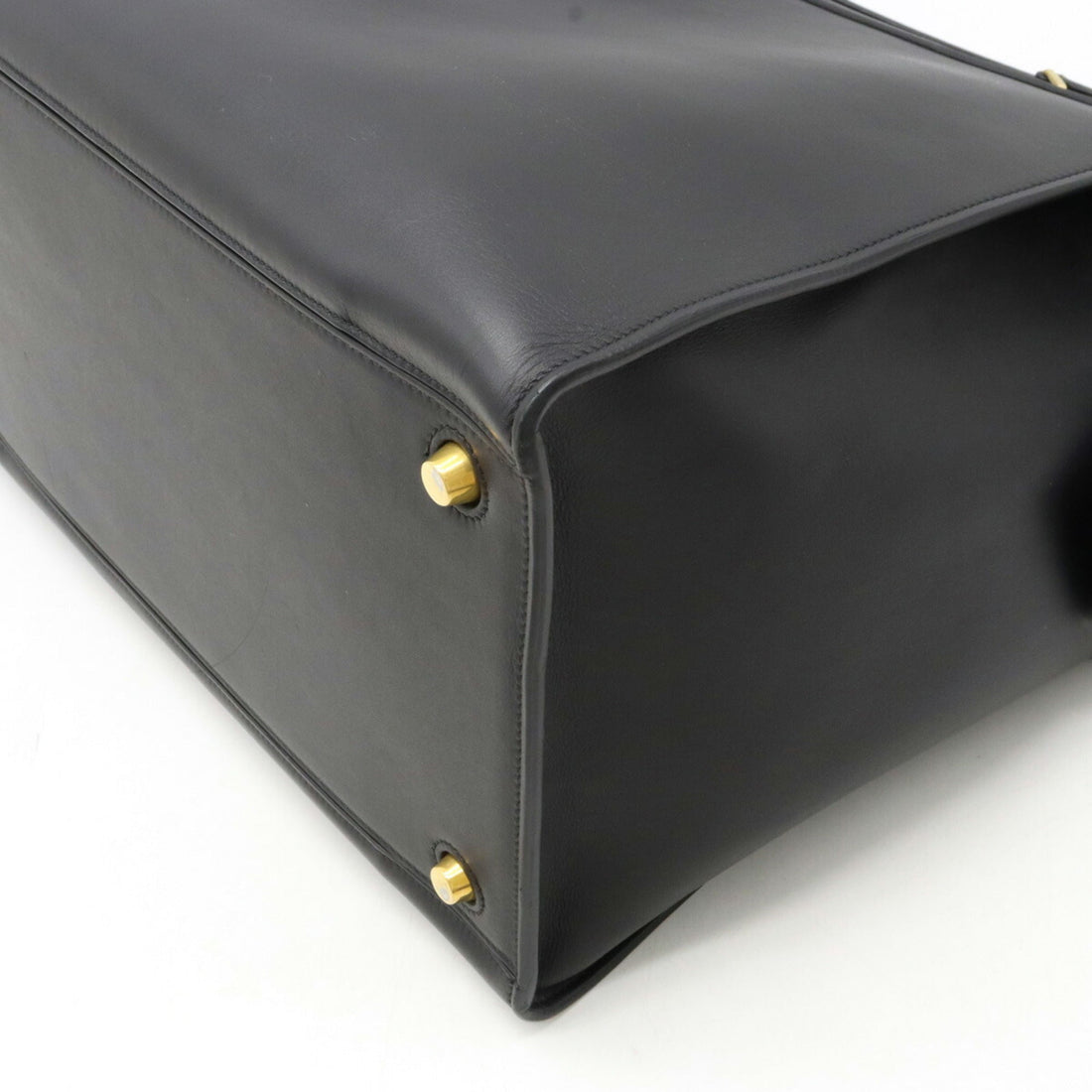 Celine Ring Bag Small Handbag Leather Black 176206