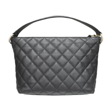 Chanel Maxi Hobo Bag AS4347B Shoulder Black [SG Hardware] Calfskin Women's Men's
